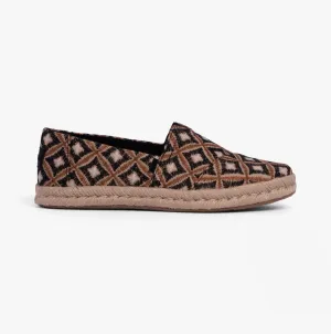 ALPARGATA ROPE 2.0 Womens Espadrilles Geo Black