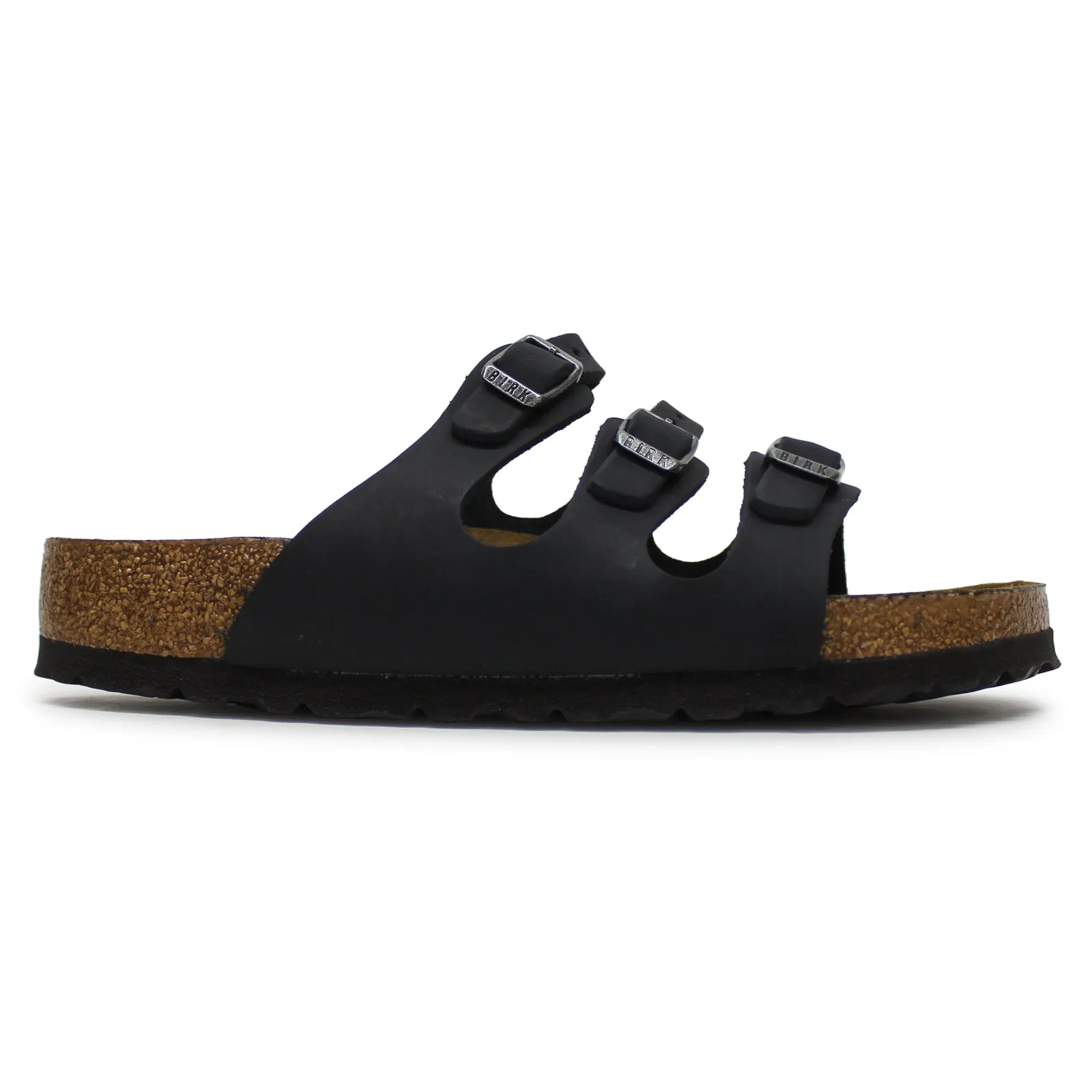 Birkenstock Florida Soft Footbed Oiled Leather Unisex Slide Sandals