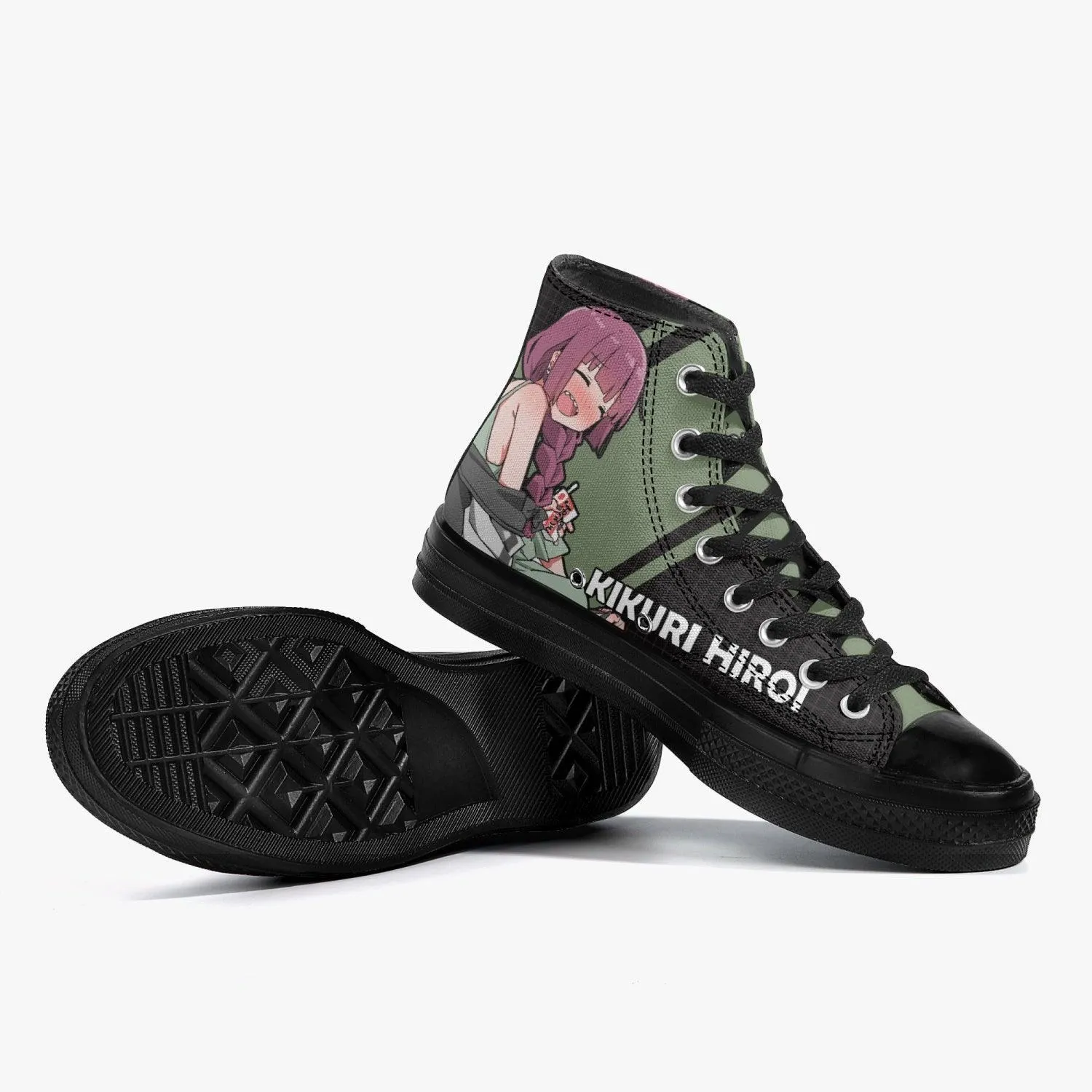 Bocchi The Rock Kikuri Hiroi A-Star High Anime Shoes