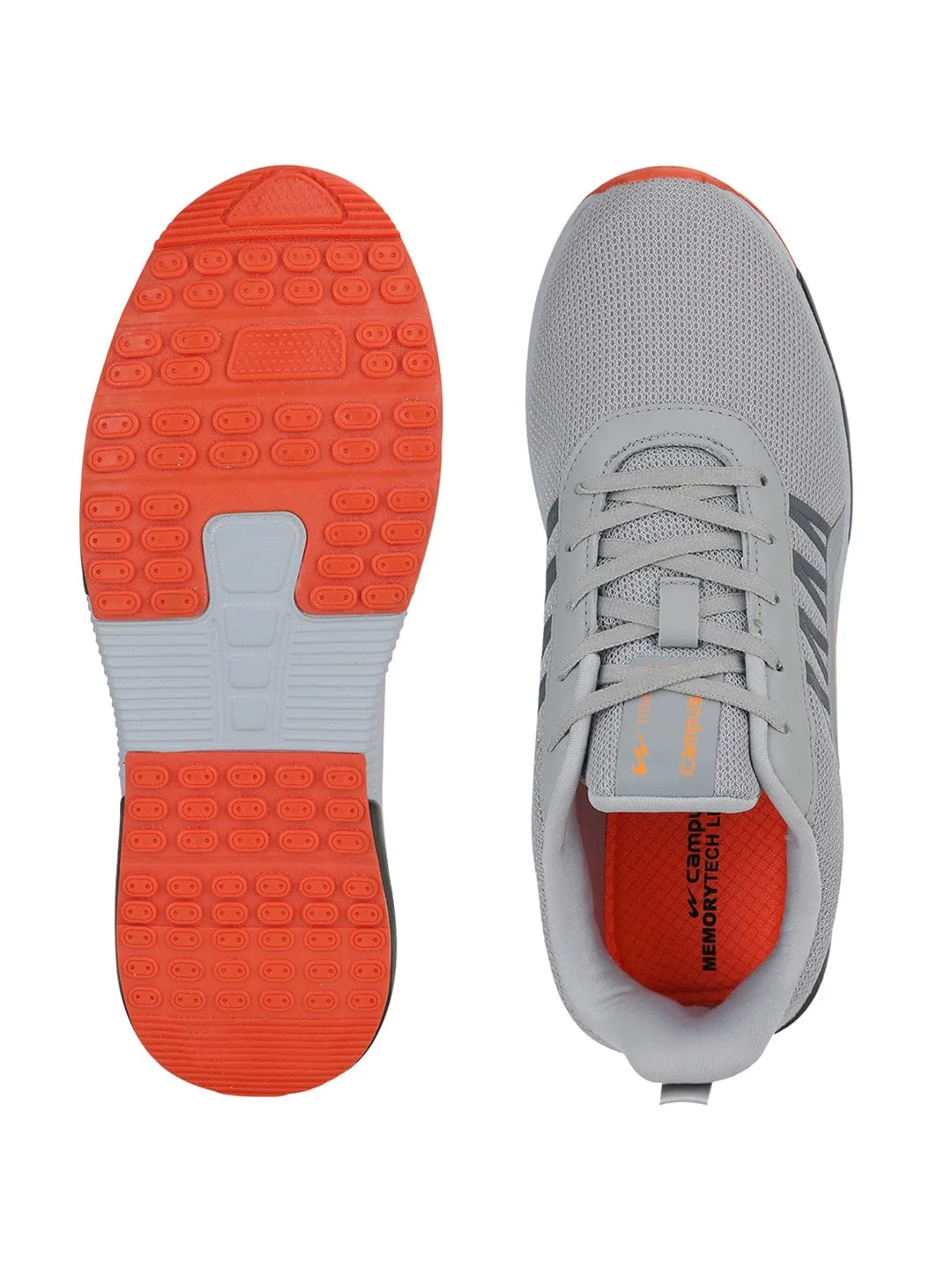 BRAZIL PRO Grey Men's Running Shoes