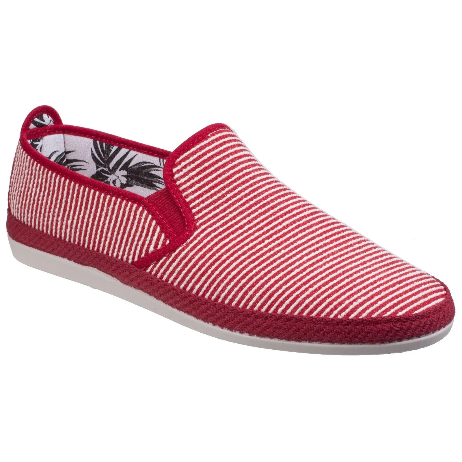 BRIEVA Stripe Espadrille Slip-On – Flossy Riviera Style, Elasticated Fitting, Mediterranean Jute Rope Wrap for Ultimate Comfort and Style