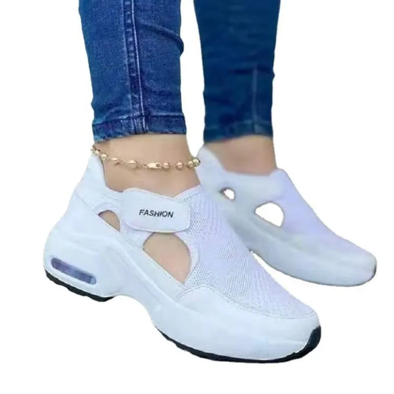 Cilool  Breathable Platform Sneakers