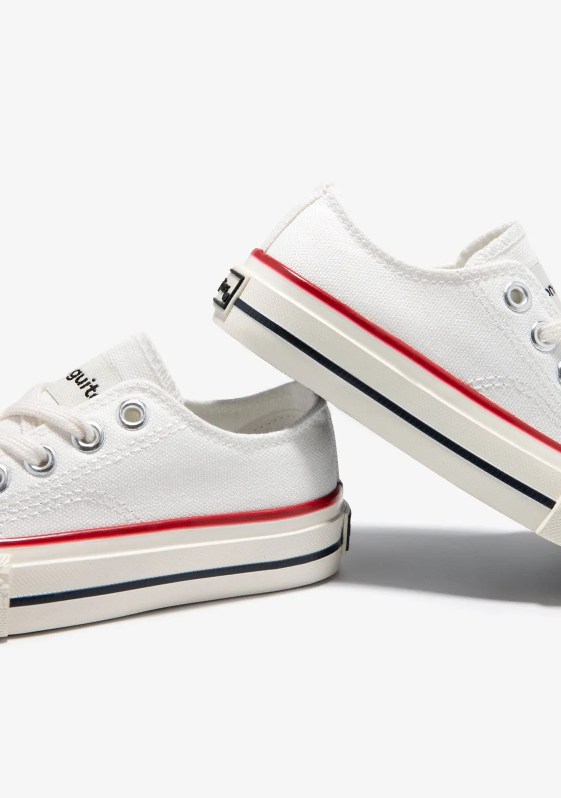 Classic Canvas Sneakers White