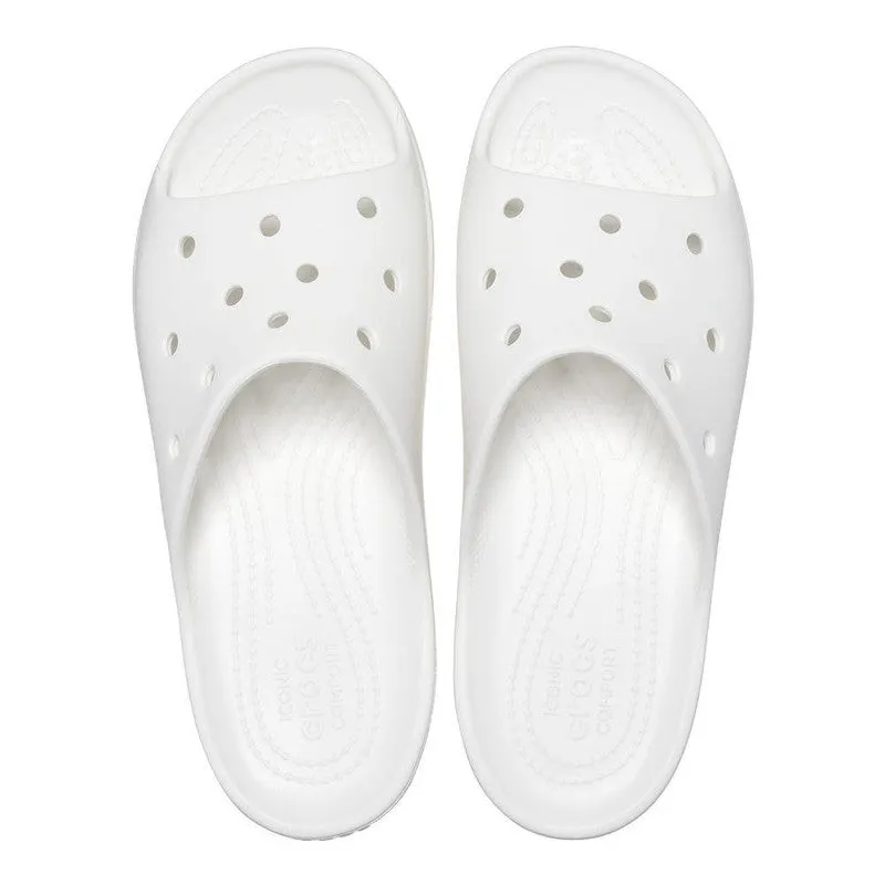 Crocs Classic Platform slide - White