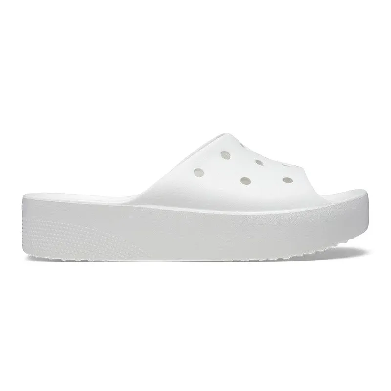 Crocs Classic Platform slide - White