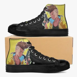 Cyberpunk Edgerunners David A-Star High Anime Shoes