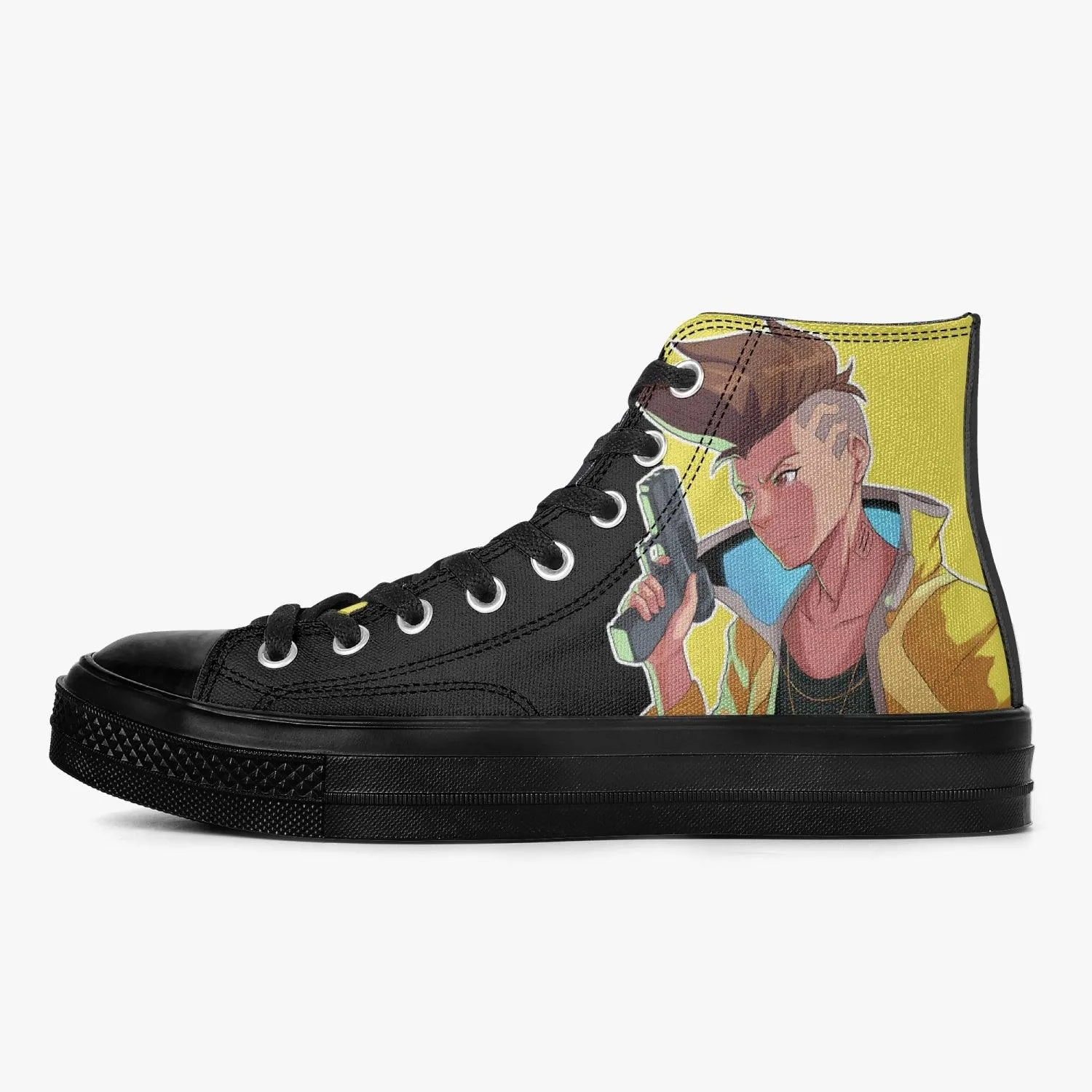 Cyberpunk Edgerunners David A-Star High Anime Shoes