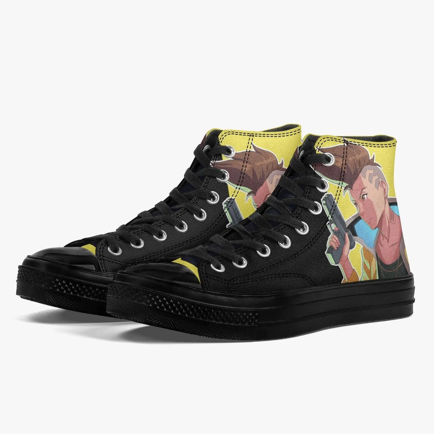 Cyberpunk Edgerunners David A-Star High Anime Shoes