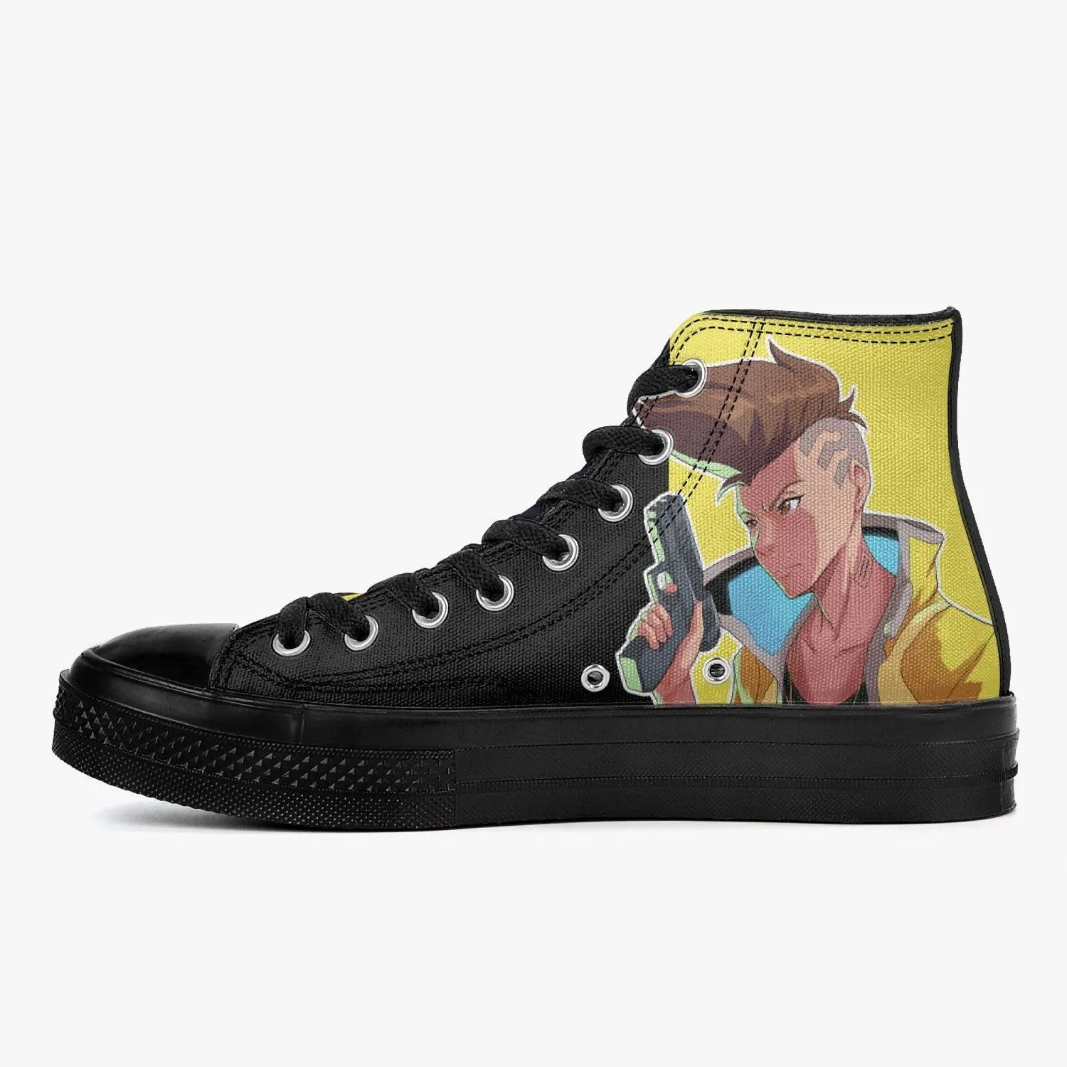 Cyberpunk Edgerunners David A-Star High Anime Shoes