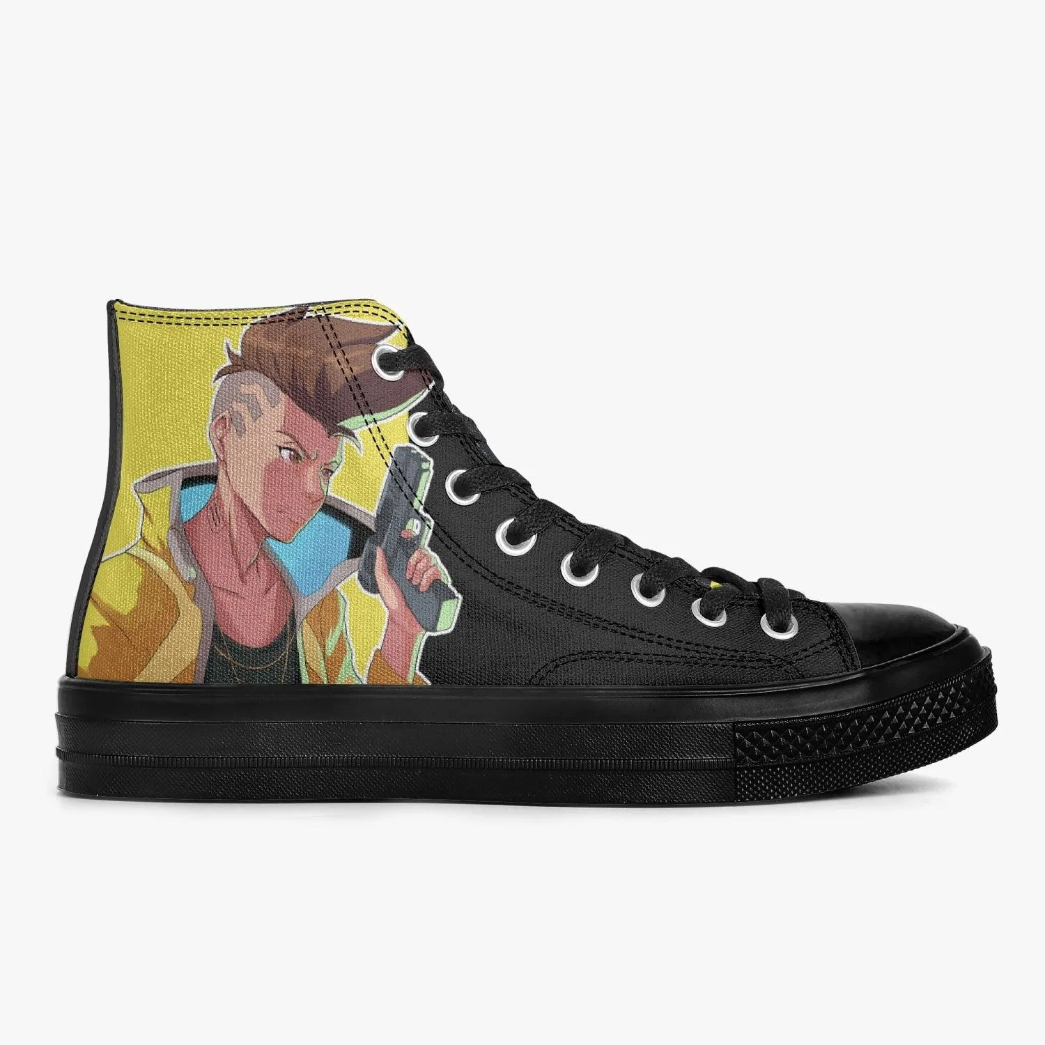 Cyberpunk Edgerunners David A-Star High Anime Shoes