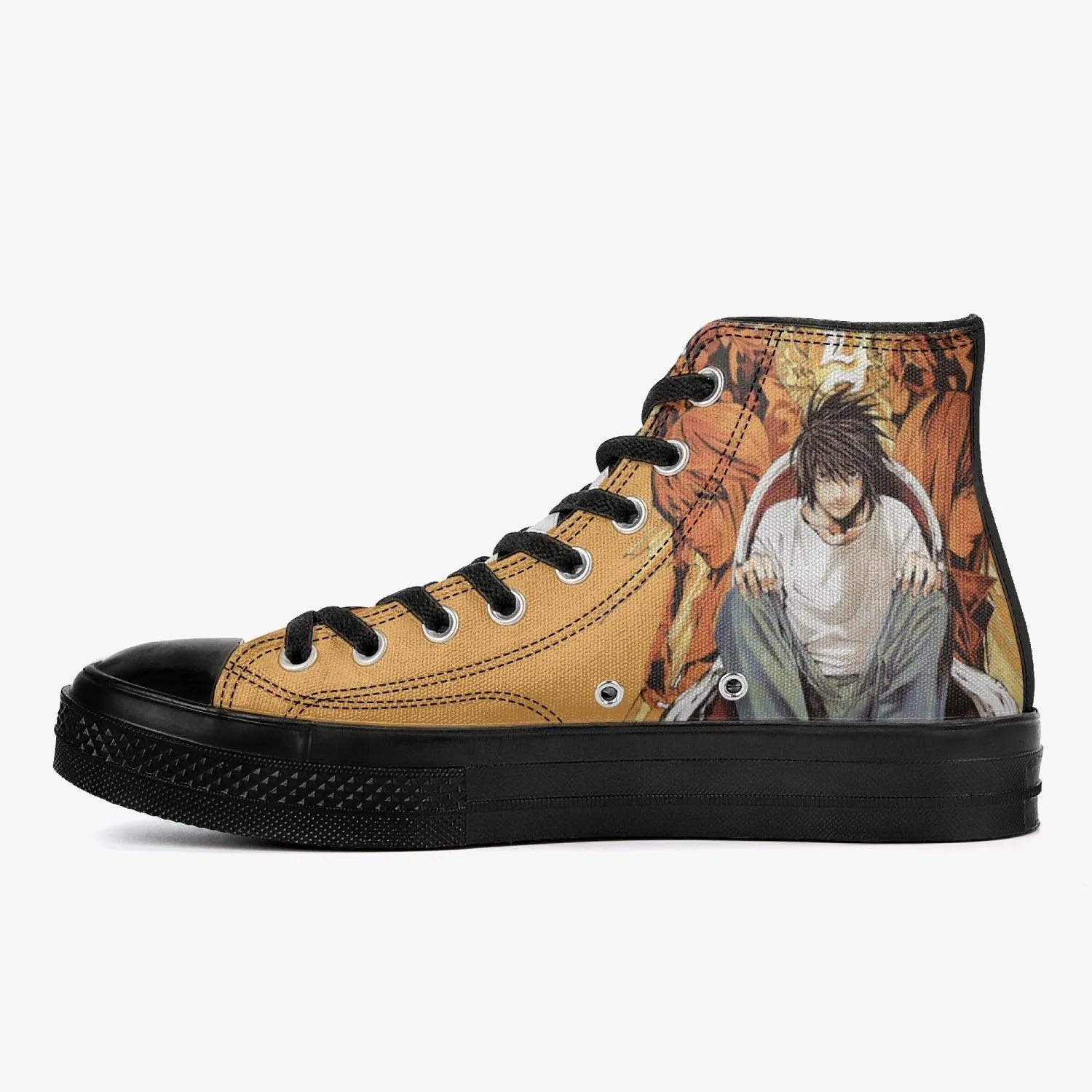 Death Note L Throne A-Star High Anime Shoes