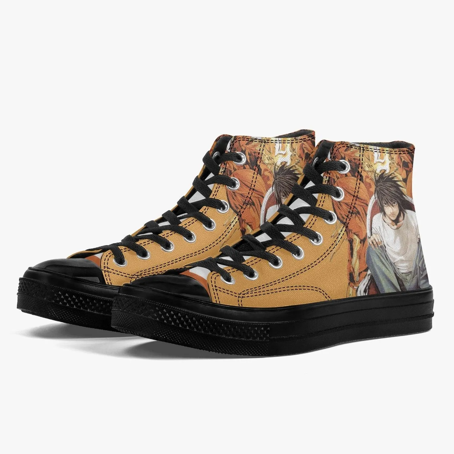 Death Note L Throne A-Star High Anime Shoes