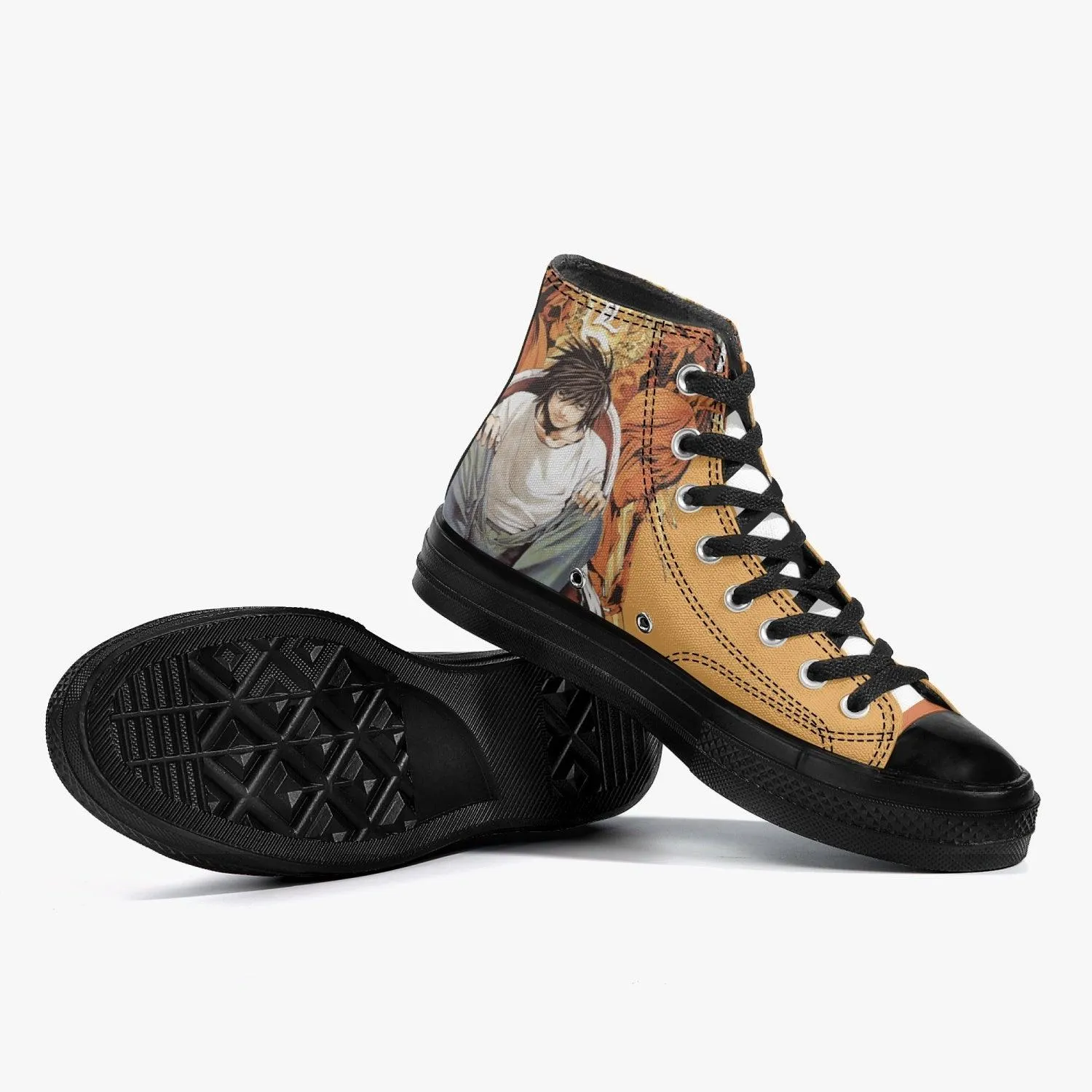 Death Note L Throne A-Star High Anime Shoes