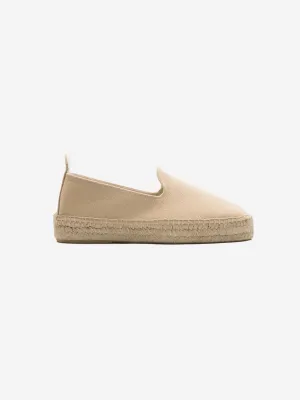 Espadrilles Beige Canvas