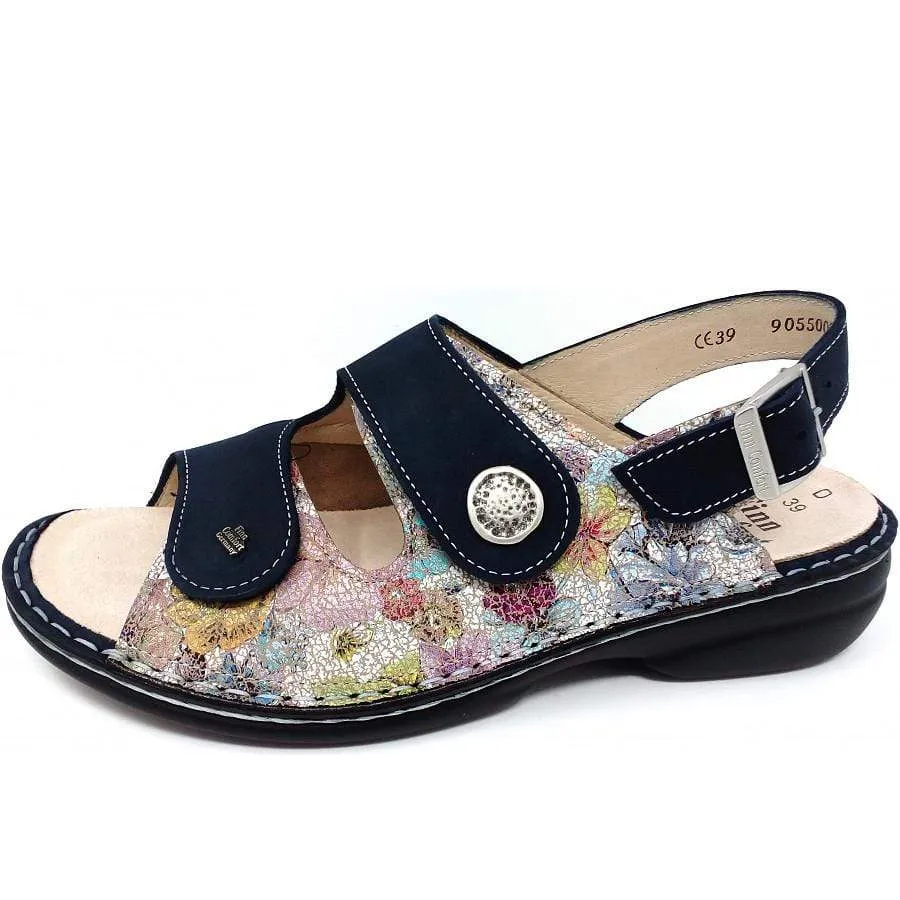 Finn Comfort Women's Isera Sandals- Multi/ Atlantic