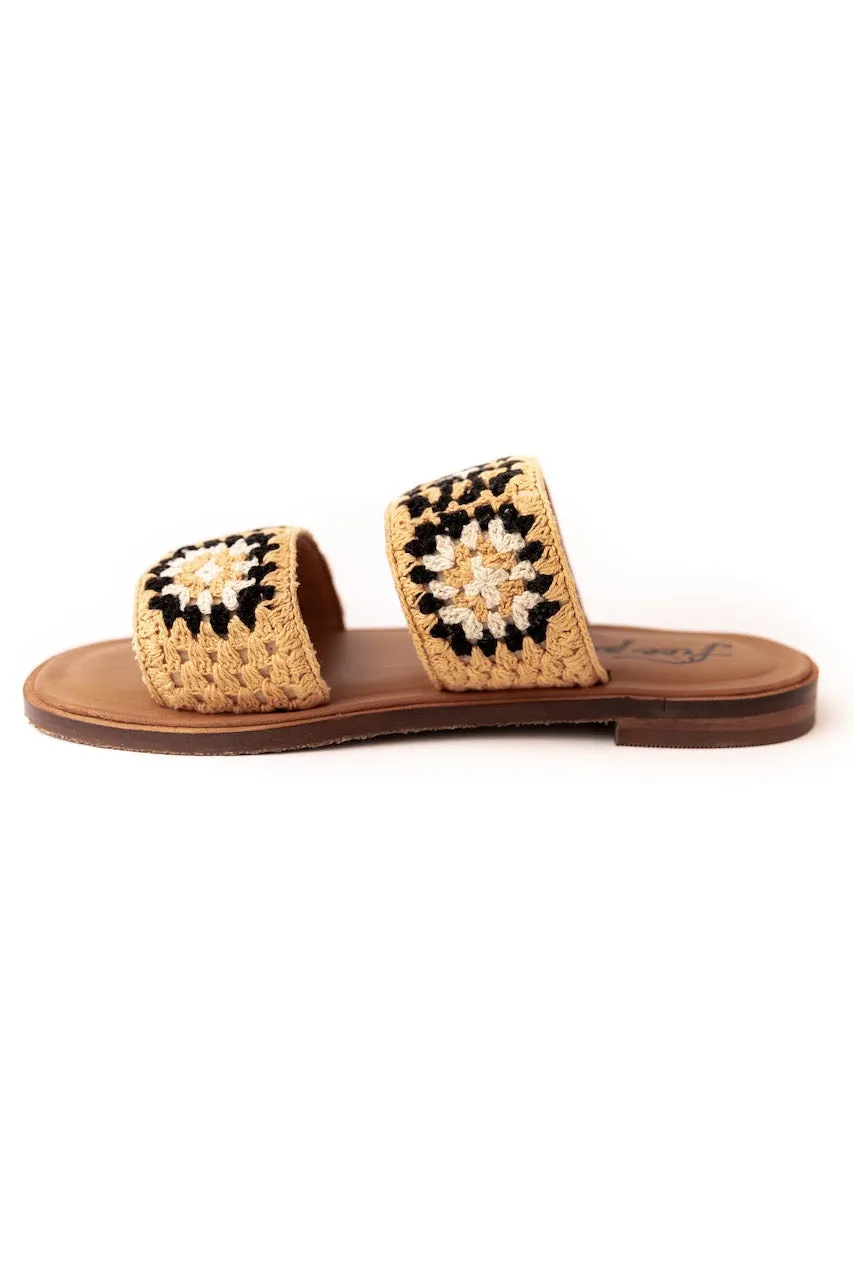 Free People Juliet Crocheted Slides