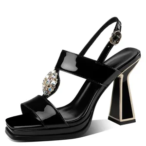 Funki Buys | Shoes | Women's Designer High Slingback Sandals