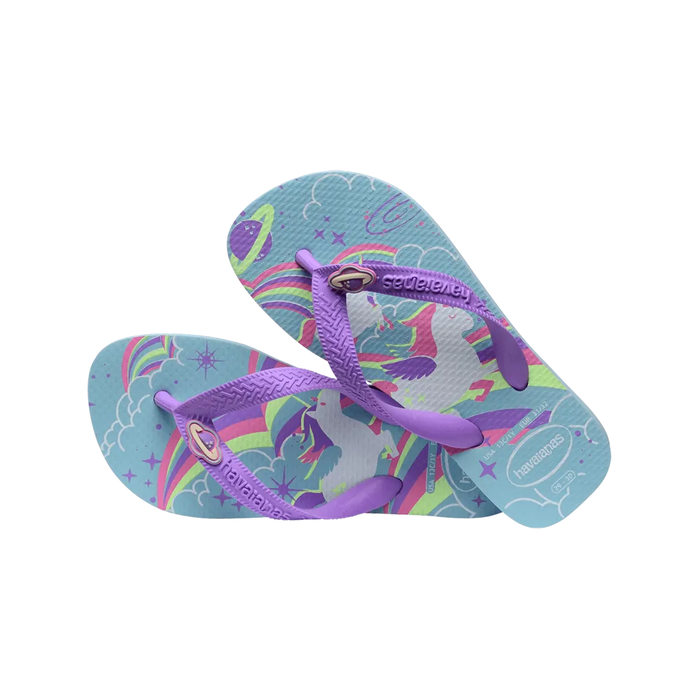 Kids Fantasy Flip Flops