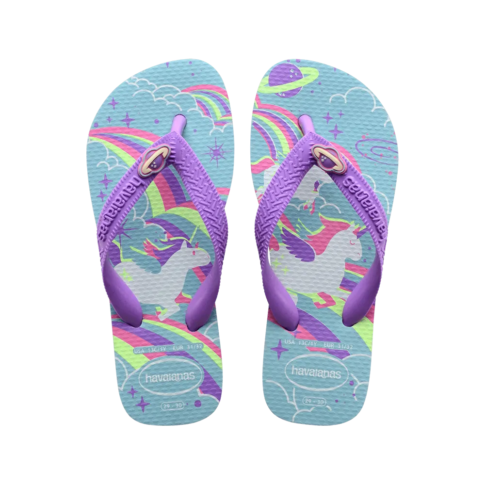 Kids Fantasy Flip Flops