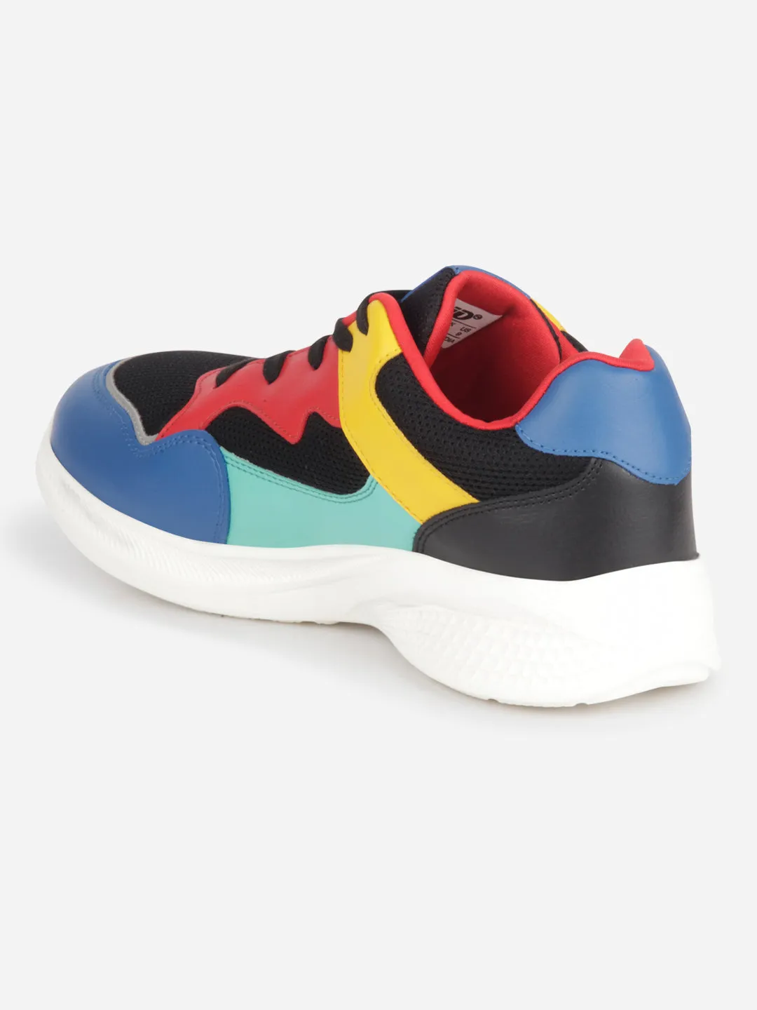 Men's Colourblocked Lace Up Sneakers (IX7136)