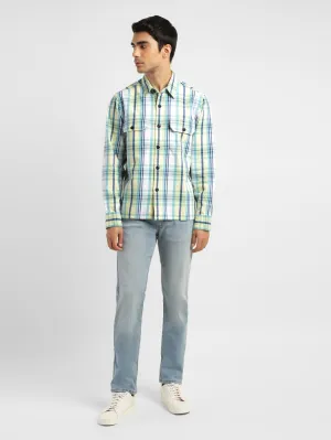 Men's Plaid Relaxed Fit Shirt