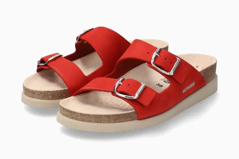 Mephisto Women's Harmony Sandals- Scarlet