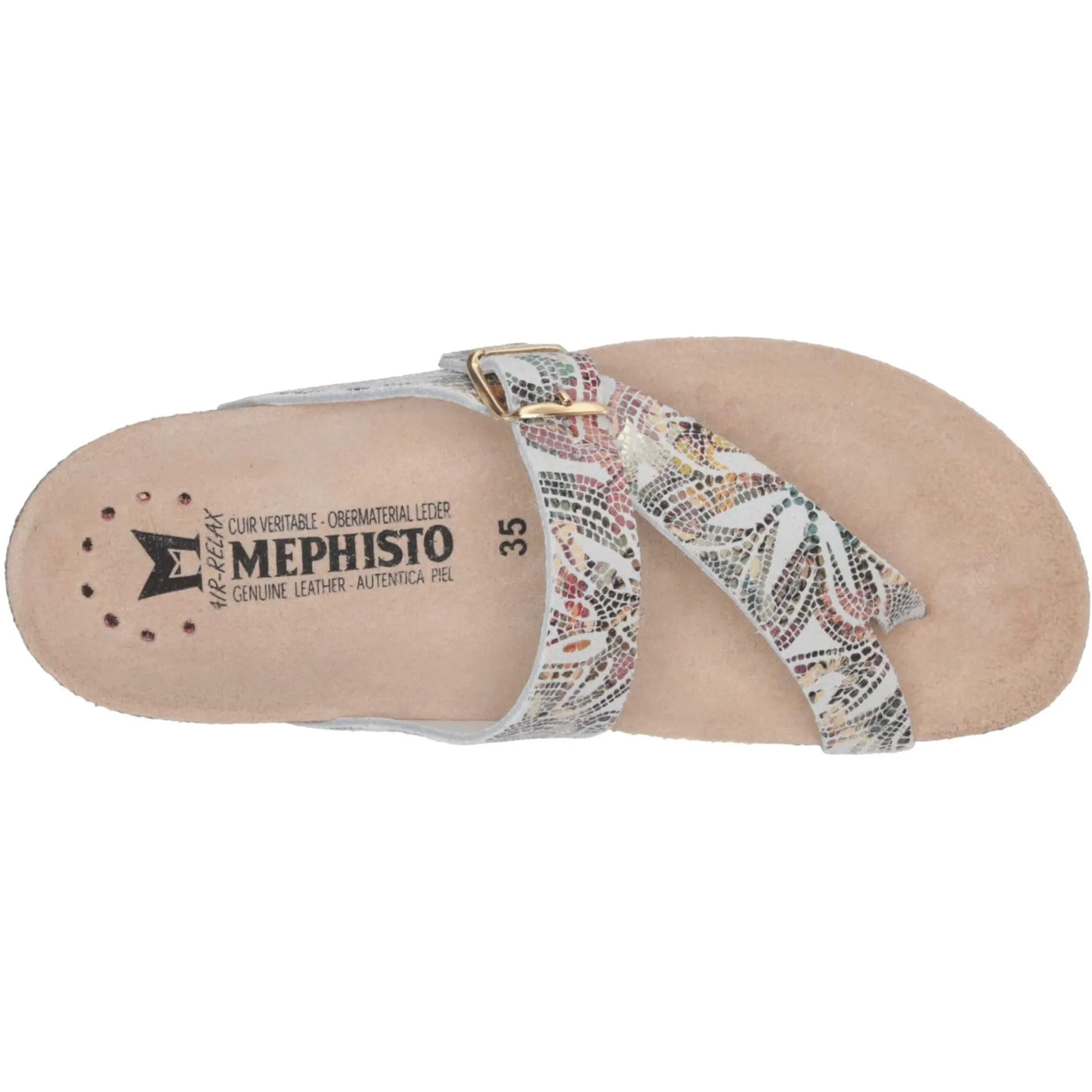 Mephisto Women's Helen Sandals- Multicoloured Pompei