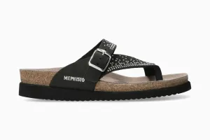 Mephisto Women's Helena Spark Sandals- Black