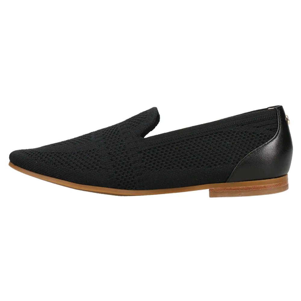 Modern Classic Knit Slip On Flats