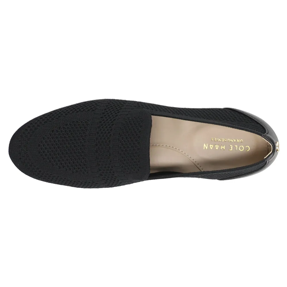 Modern Classic Knit Slip On Flats