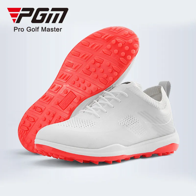 PGM XZ181 rubber golf shoes sole waterproof custom ladies golf shoes