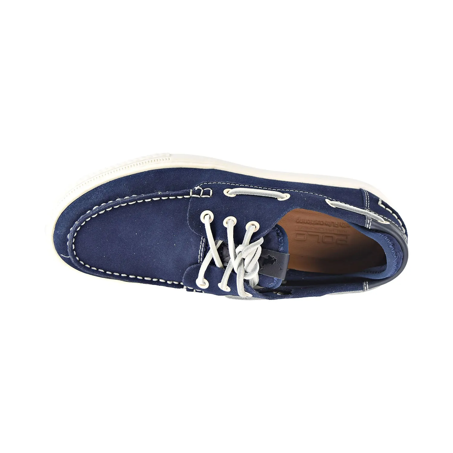 Polo Ralph Lauren Deck100 Men's Shoes Navy-Tan