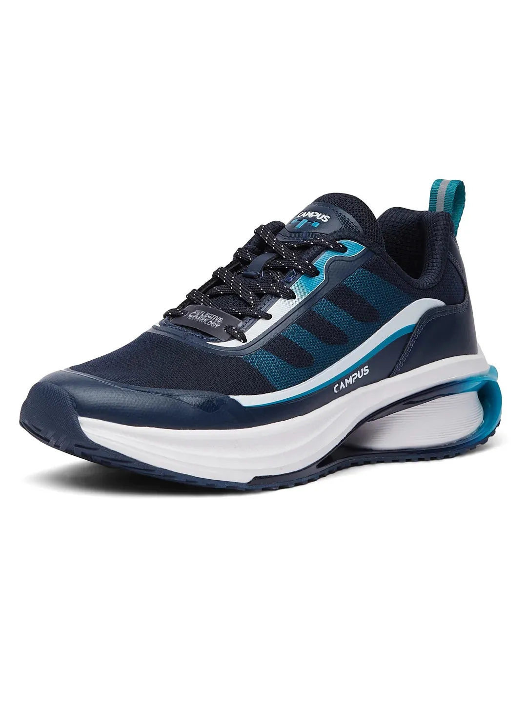 RUSTIK Navy Men's Running Shoes