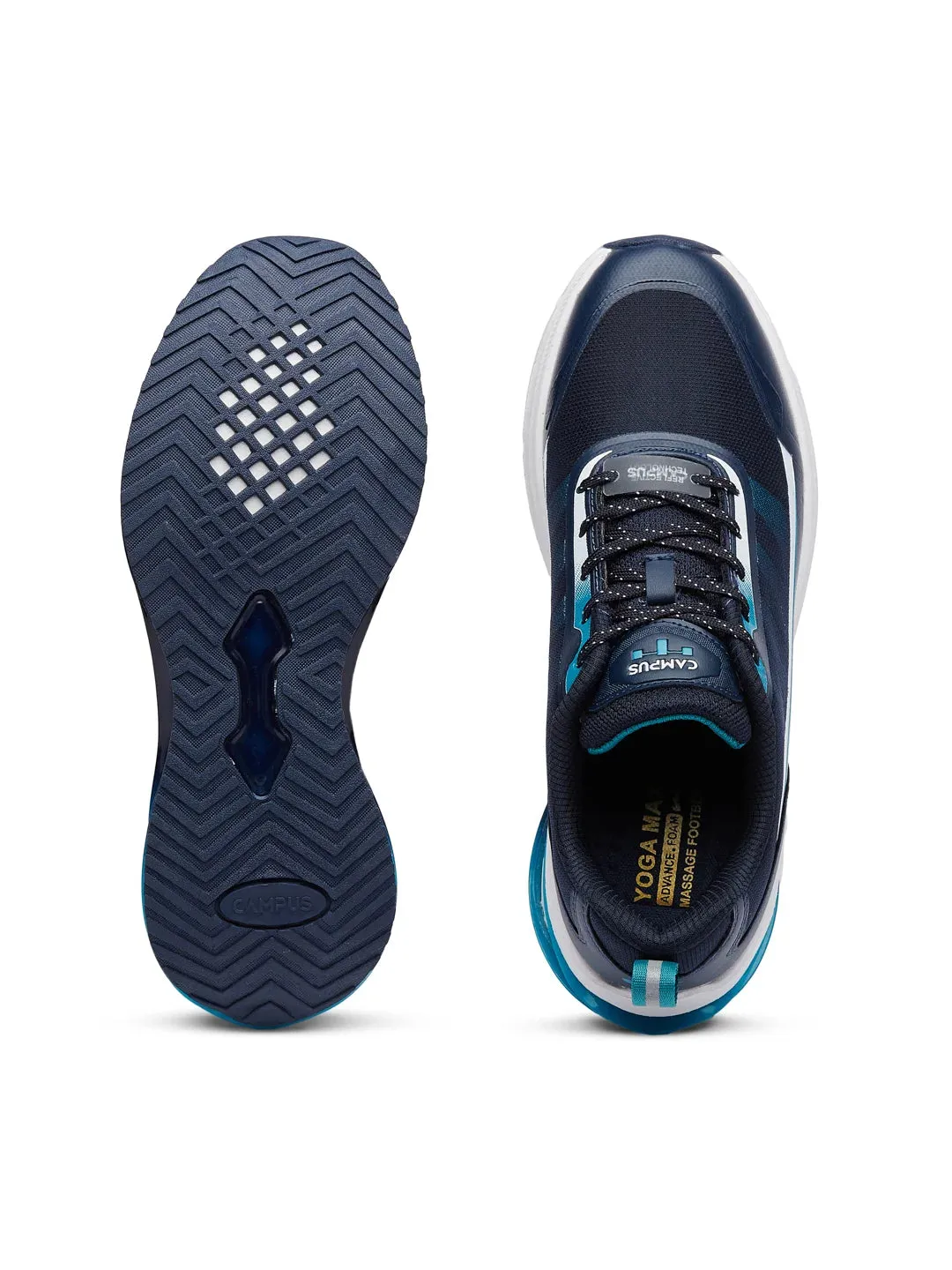 RUSTIK Navy Men's Running Shoes