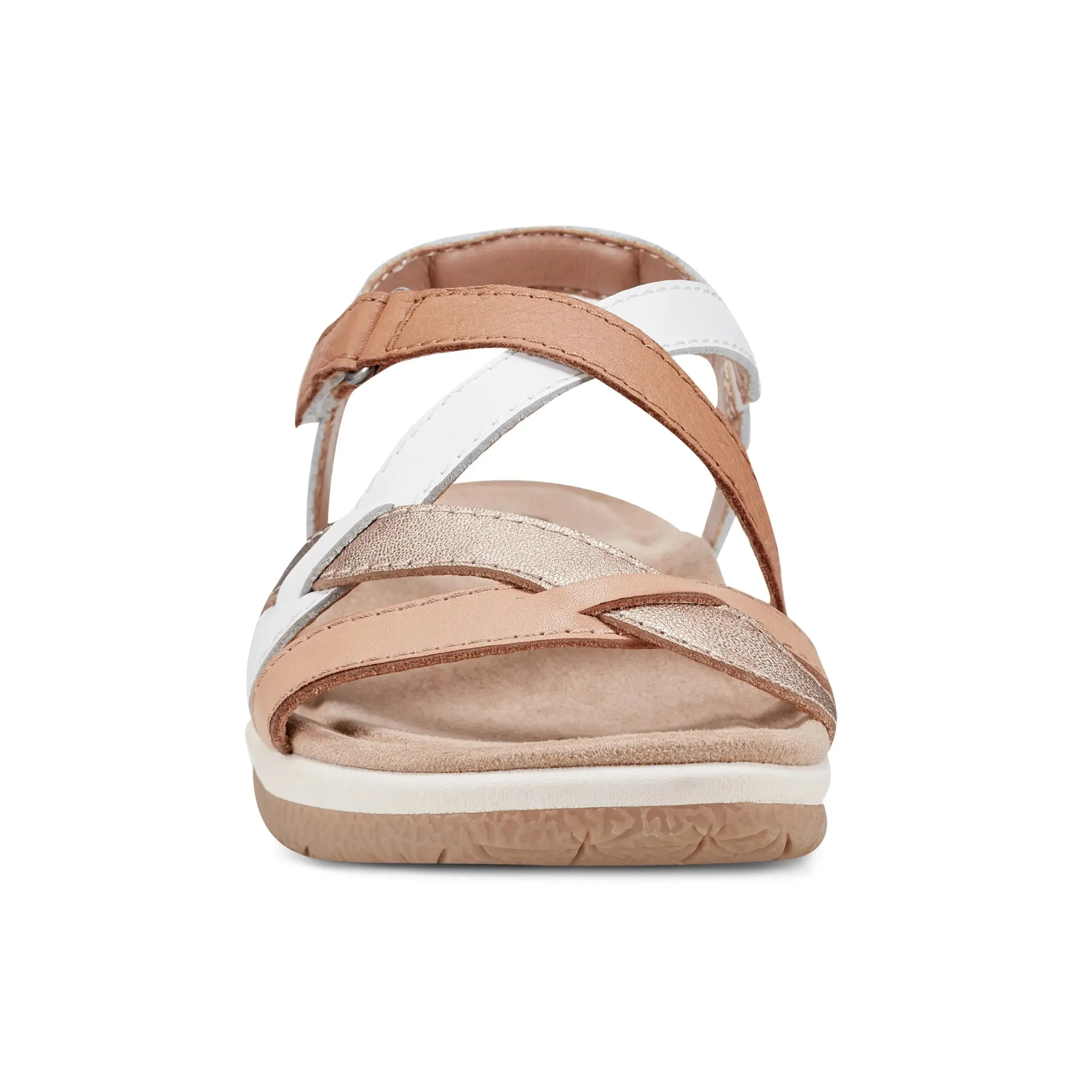 Sterling Casual Strappy Round Toe Flat Sandals