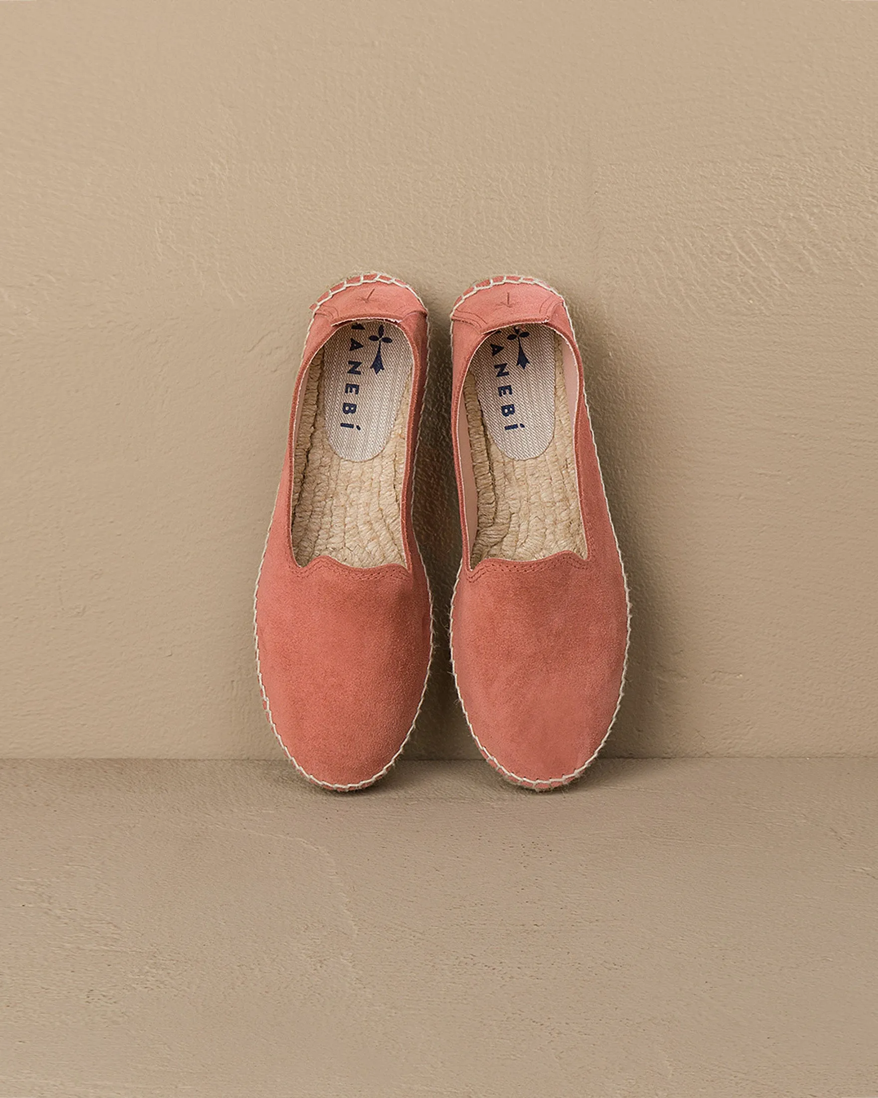 Suede Double Sole Espadrilles - R70D0 - Hamptons Terracotta