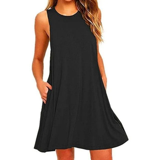 Summer Casual Swing Dress