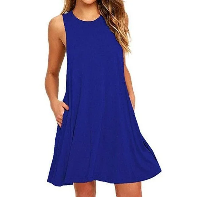 Summer Casual Swing Dress