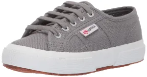 Superga 2750 JCOT Classic Grey Sage Fashion Lace Up White Outsole Sneakers