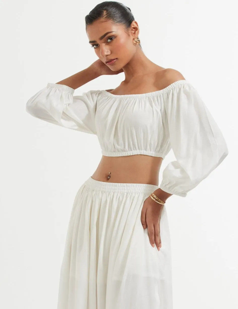 White Marae Skirt