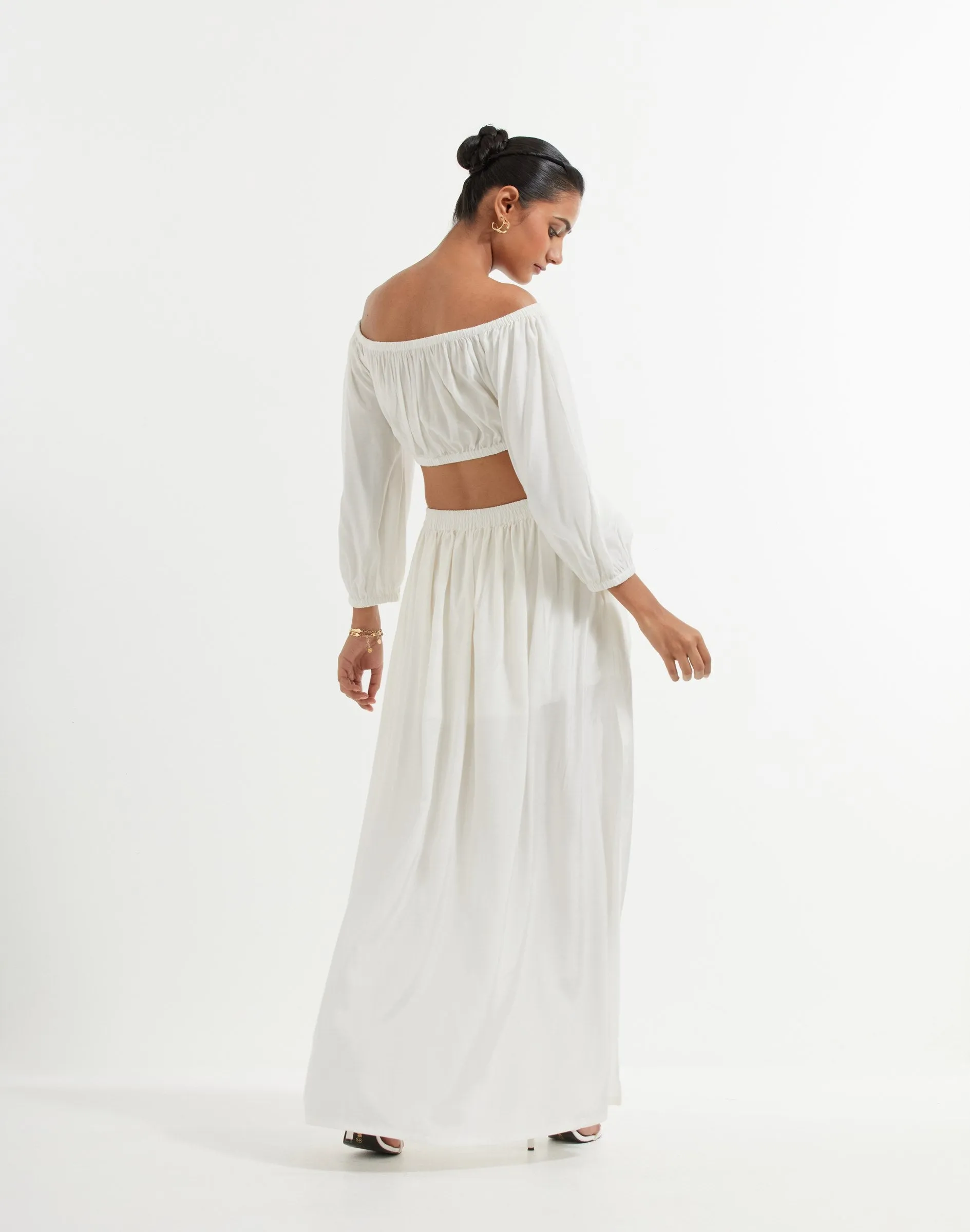 White Marae Skirt