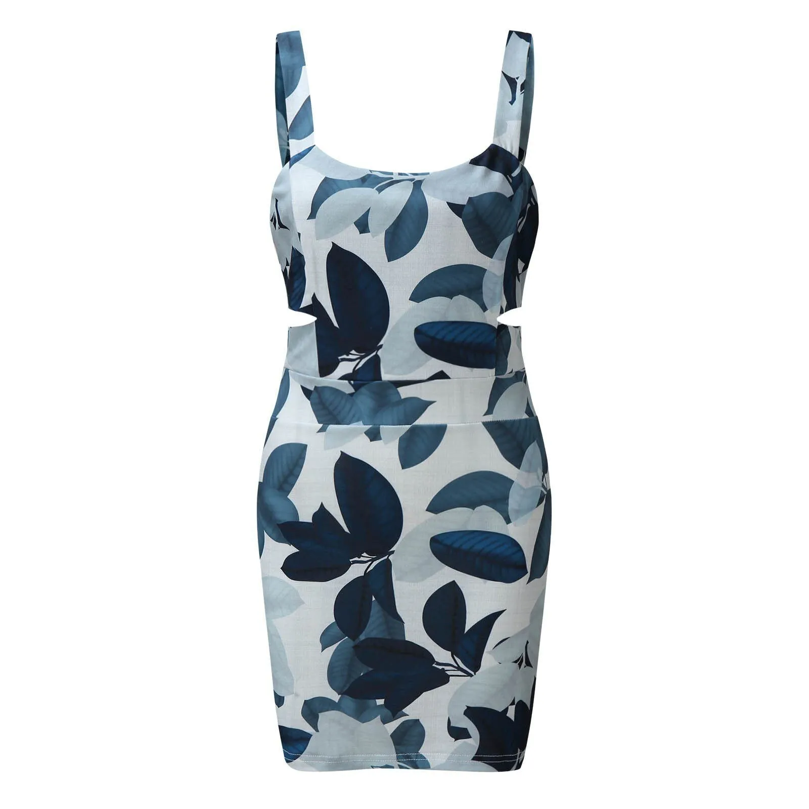 Women's Summer Spliced Dress Sling Sleeveless