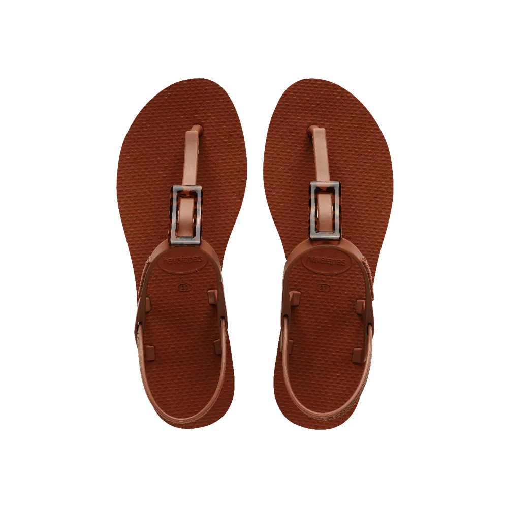 You Paraty Buckle Turtle Flip Flops